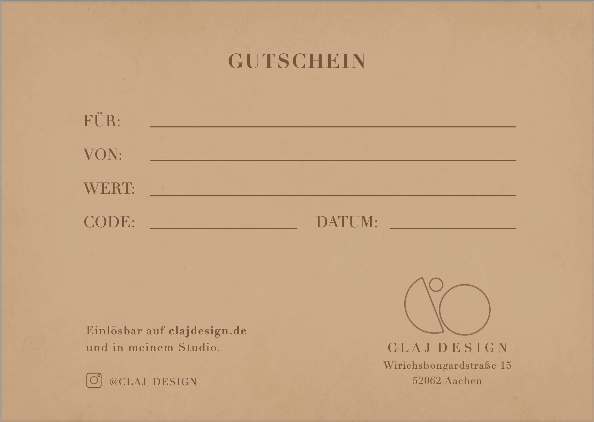 Geschenkgutschein