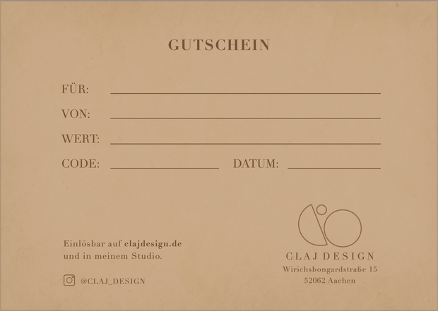 Geschenkgutschein
