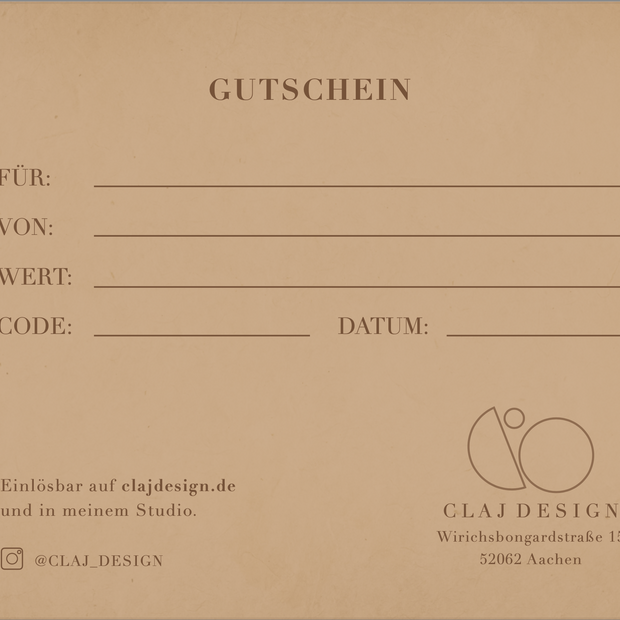 Geschenkgutschein