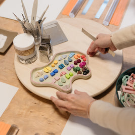 Polymer Clay Ohrring Workshop 19.12.26, KÖLN