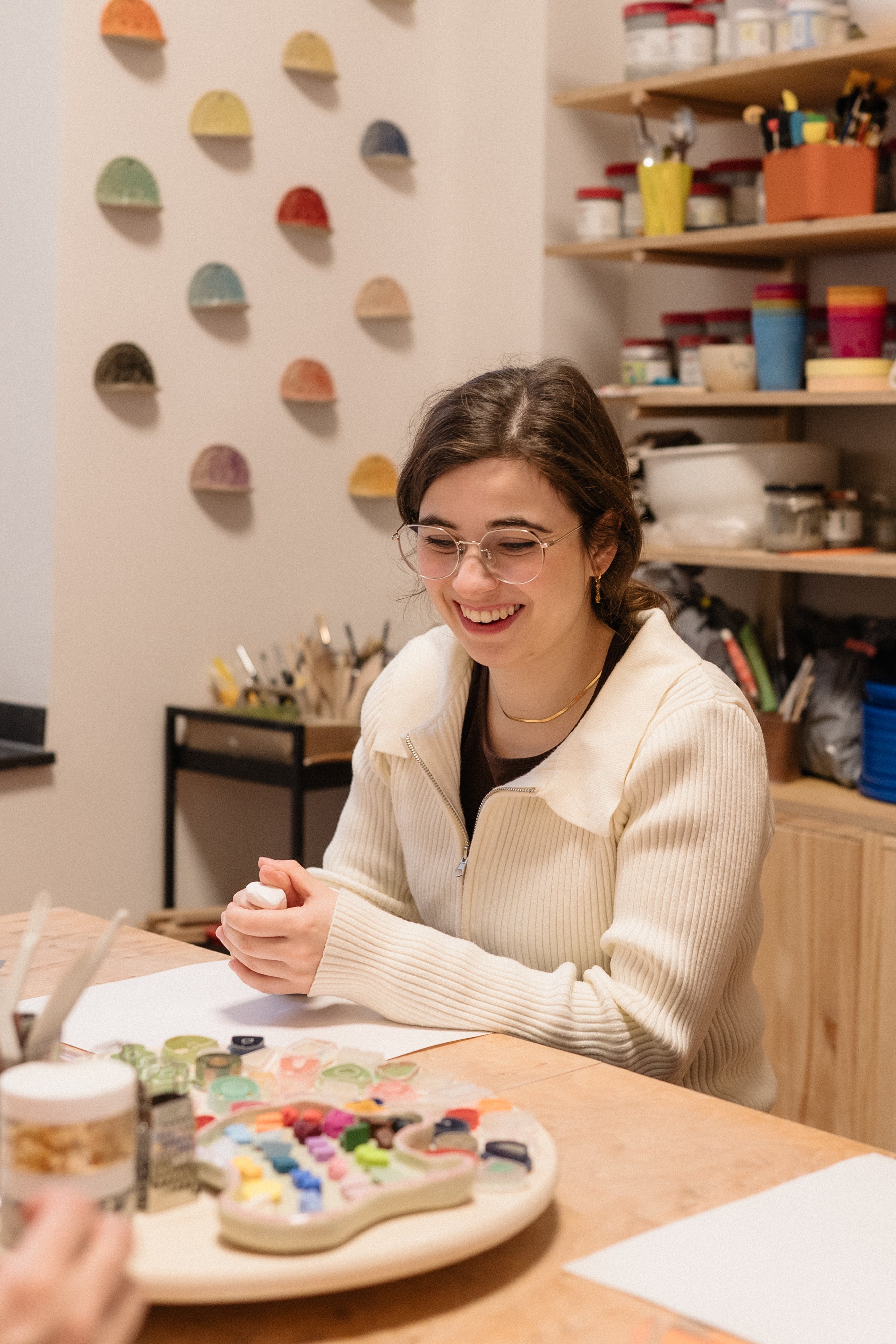 Polymer Clay Ohrring Workshop 25.07.26, AACHEN