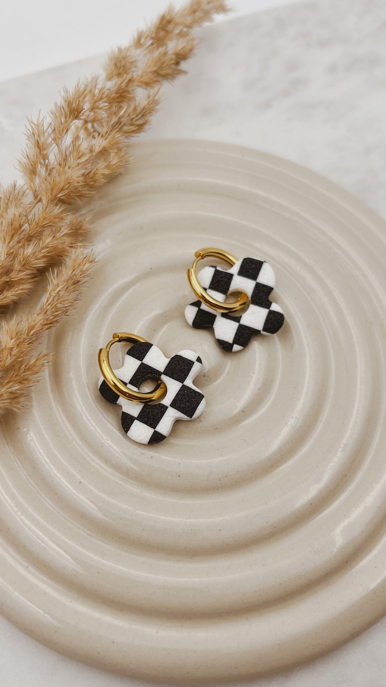 Polymer Clay Ohrring