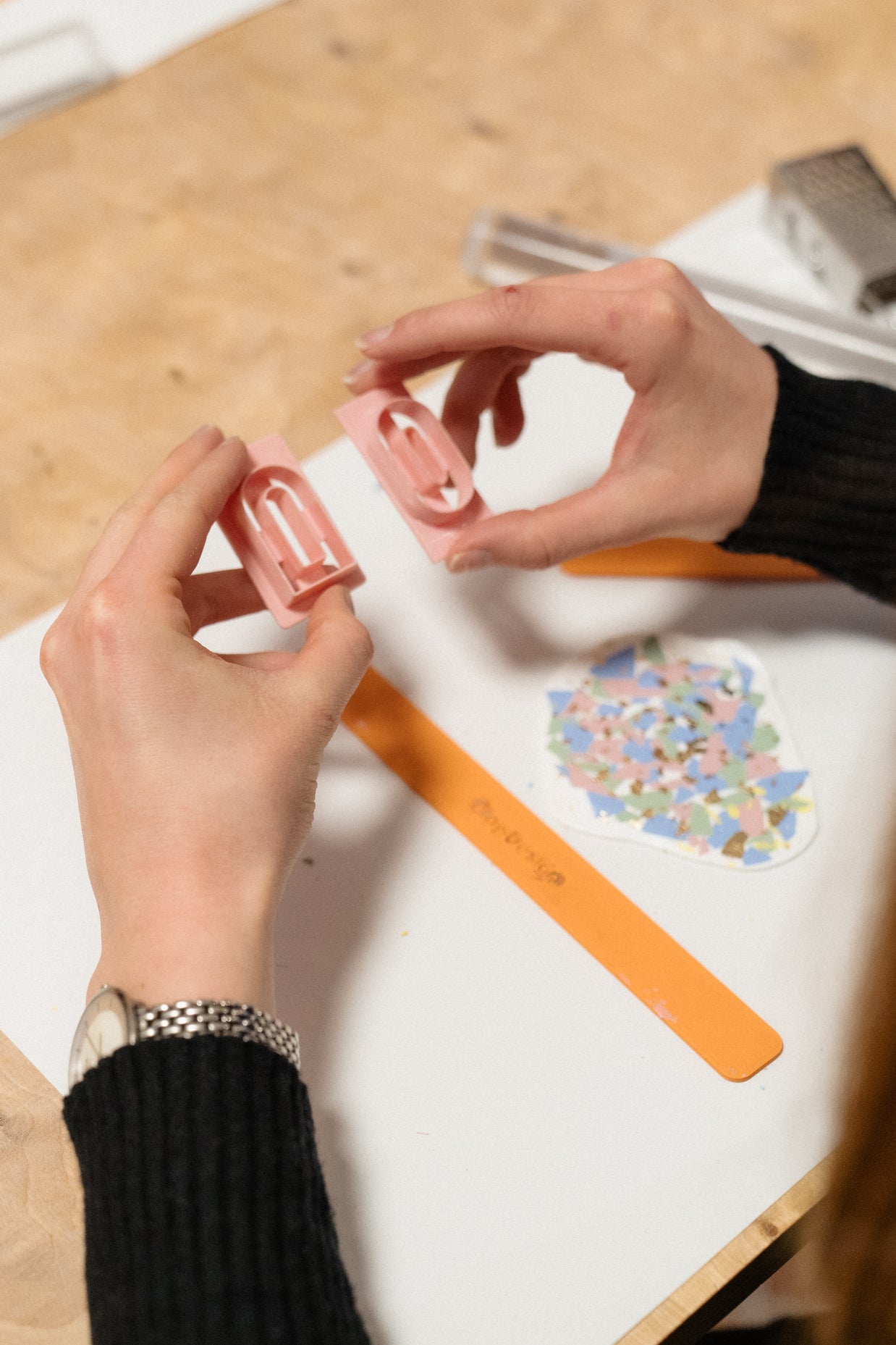 Polymer Clay Ohrring Workshop 25.07.26, AACHEN