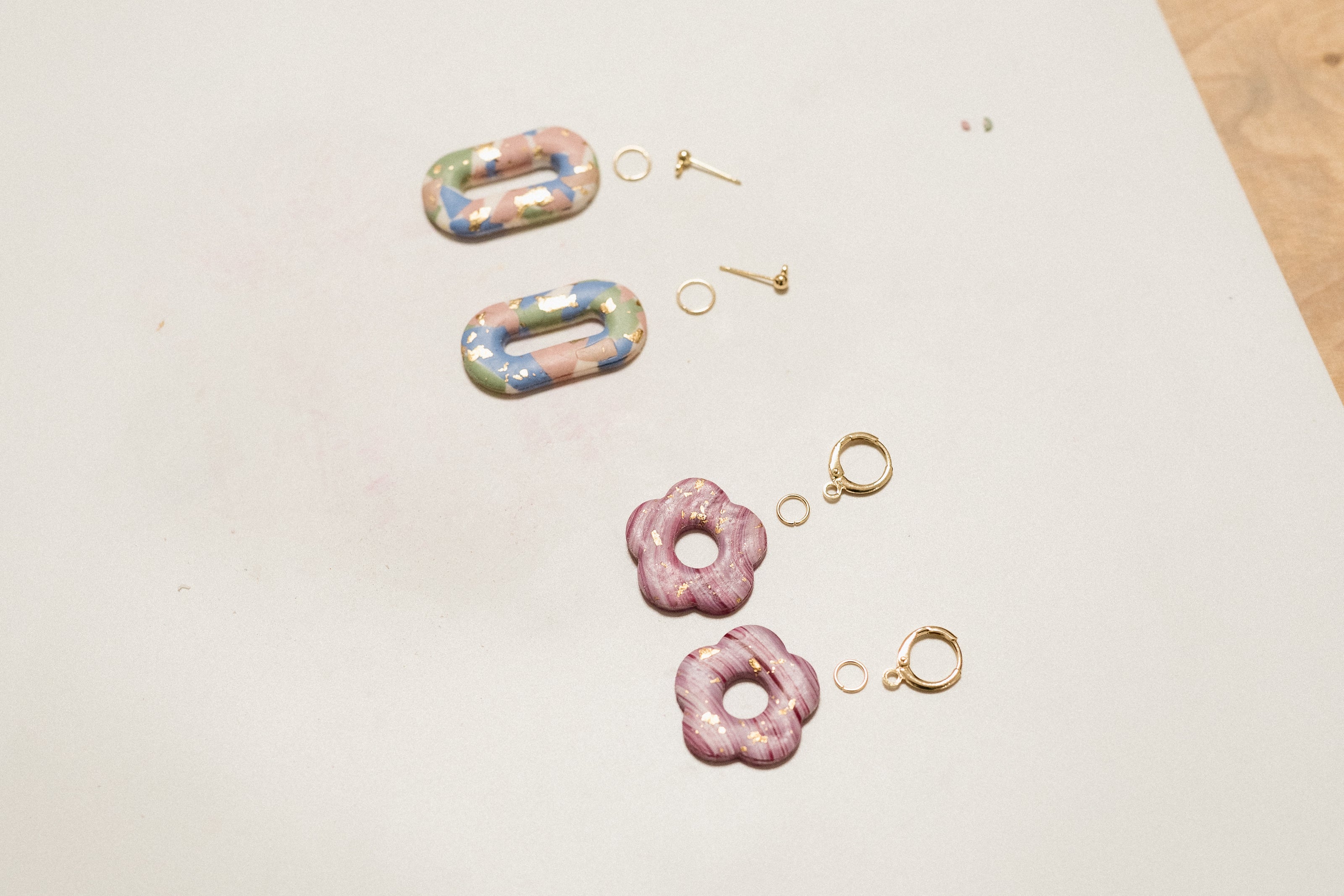 Polymer Clay Ohrring Workshop 22.11.26, AACHEN